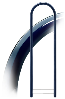 Bobi Round Statief Zwart Blauw Bobi Round Statief Zwart Blauw