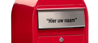 Bobi Lasergravering inwerpklep RVS - Zwart grafeer Bobi Lasergravering inwerpklep RVS - Zwart grafeer