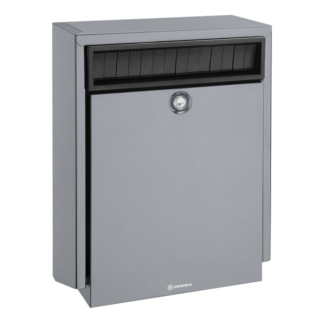 Decayeux Porta-nome Impermeabile Per Cassette Postali Norma PTT - Targhetta In Makrolon, 110x32mm, Compatibile NF D27-405