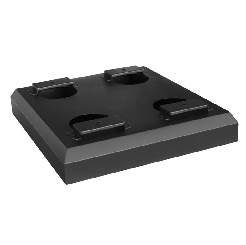 INTERSTEEL Bodemplaat voor verankering Pakket Postkasten-Intersteel-Zwart